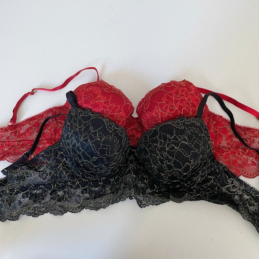 Two lace bras